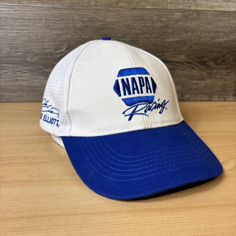Napa Racing Hat‎ Cap Strap Back Blue Chase Elliot Race Car Nascar